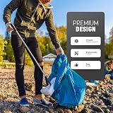 KEPLIN 4 Pack Litter Picker 30 Inch Long Reach Ergonomic Magnetic Tip Garden view 3