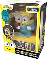 Lexibook Despicable Me Bob Nightlight Alarm Clock Sounds LCD Backlit view 5