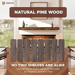 Avana Floating Fireplace Mantle - Mantles for Over