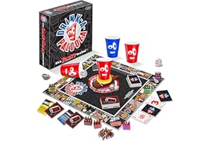 DRINK-A-PALOOZA: The Monopoly of Drinking Game | The Party Board Game That Combines Beer Pong, Flip Cup, Kings Cup, Drinking Card Games & More Fun Challenges