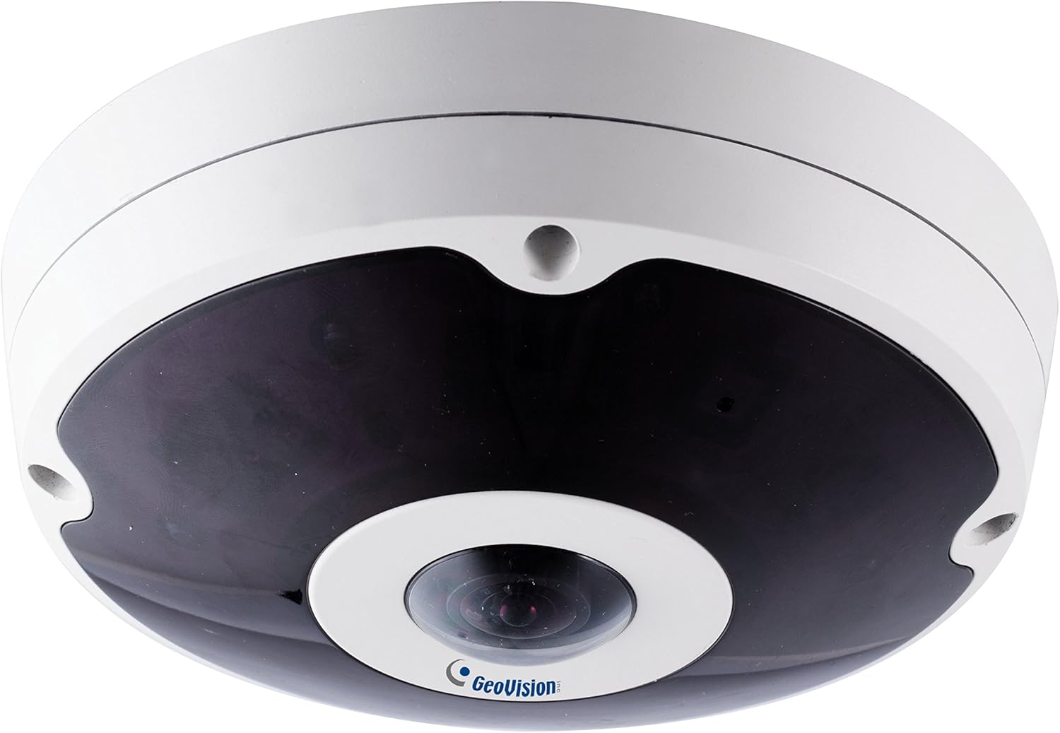 Geovision GV-FER12203 12MP H.264 Low Lux Fisheye Rugged IP Camera (White)