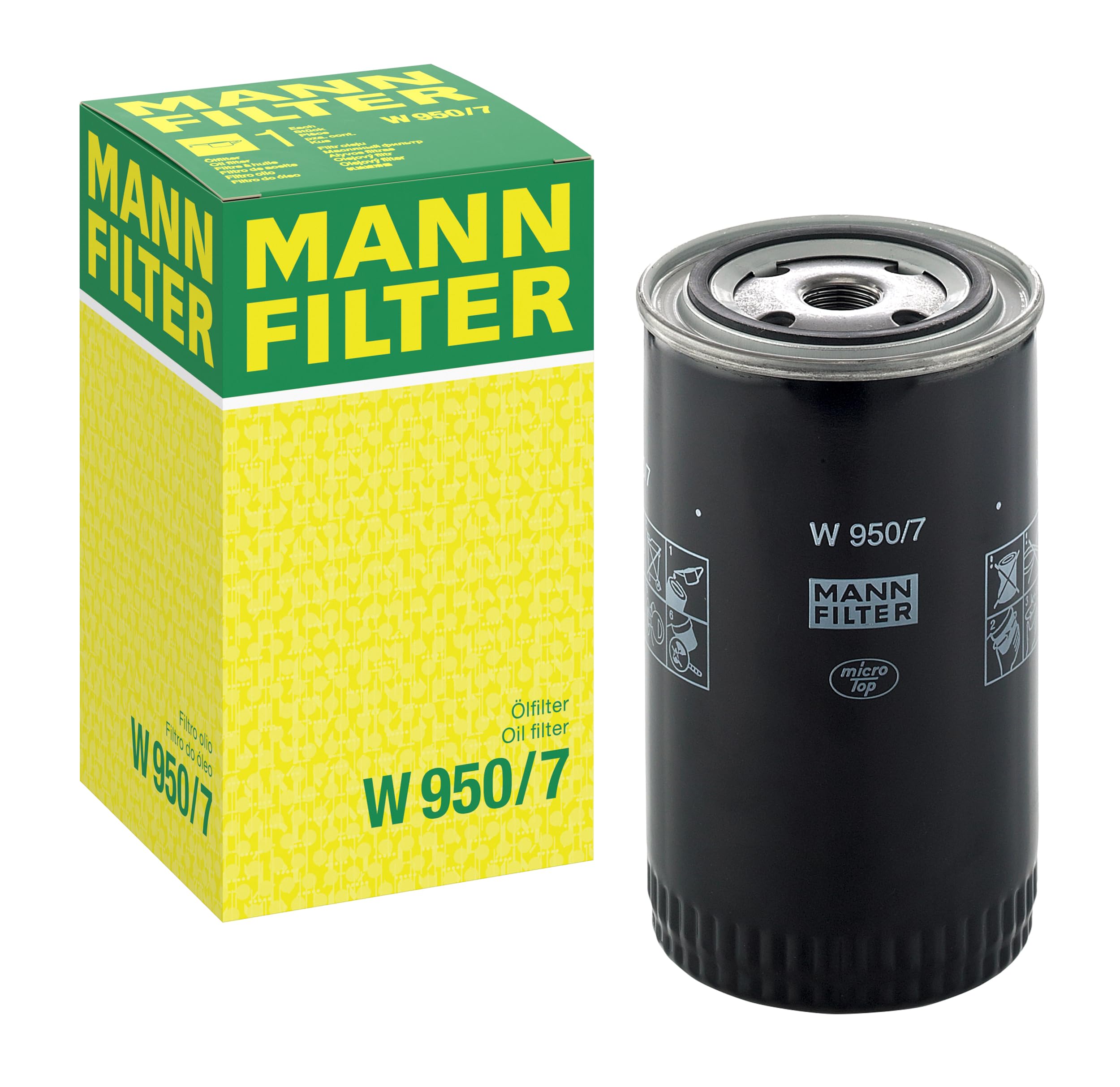 MANN-FILTER W 950/7 Oil Filter - for Off-Highway Applications