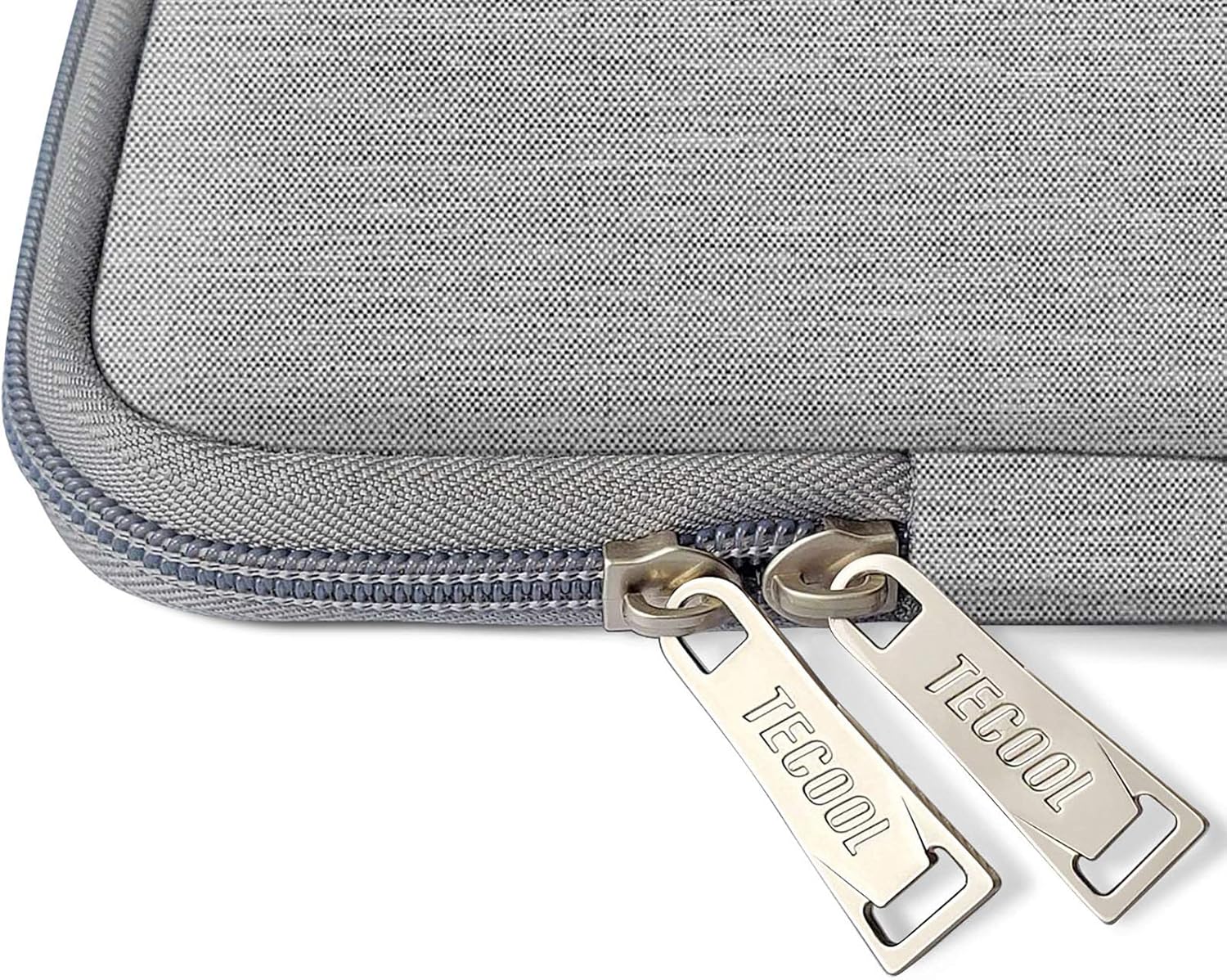 TECOOL 15.6 Inch Laptop Sleeve Protective Laptop Case 15.6 Inch for 15 15.6" HP Lenovo ThinkPad IdeaPad Dell Acer Asus Notebook Chromebook,Water-resistant Computer Case Laptop Bag with Pockets,Grey - Image 5