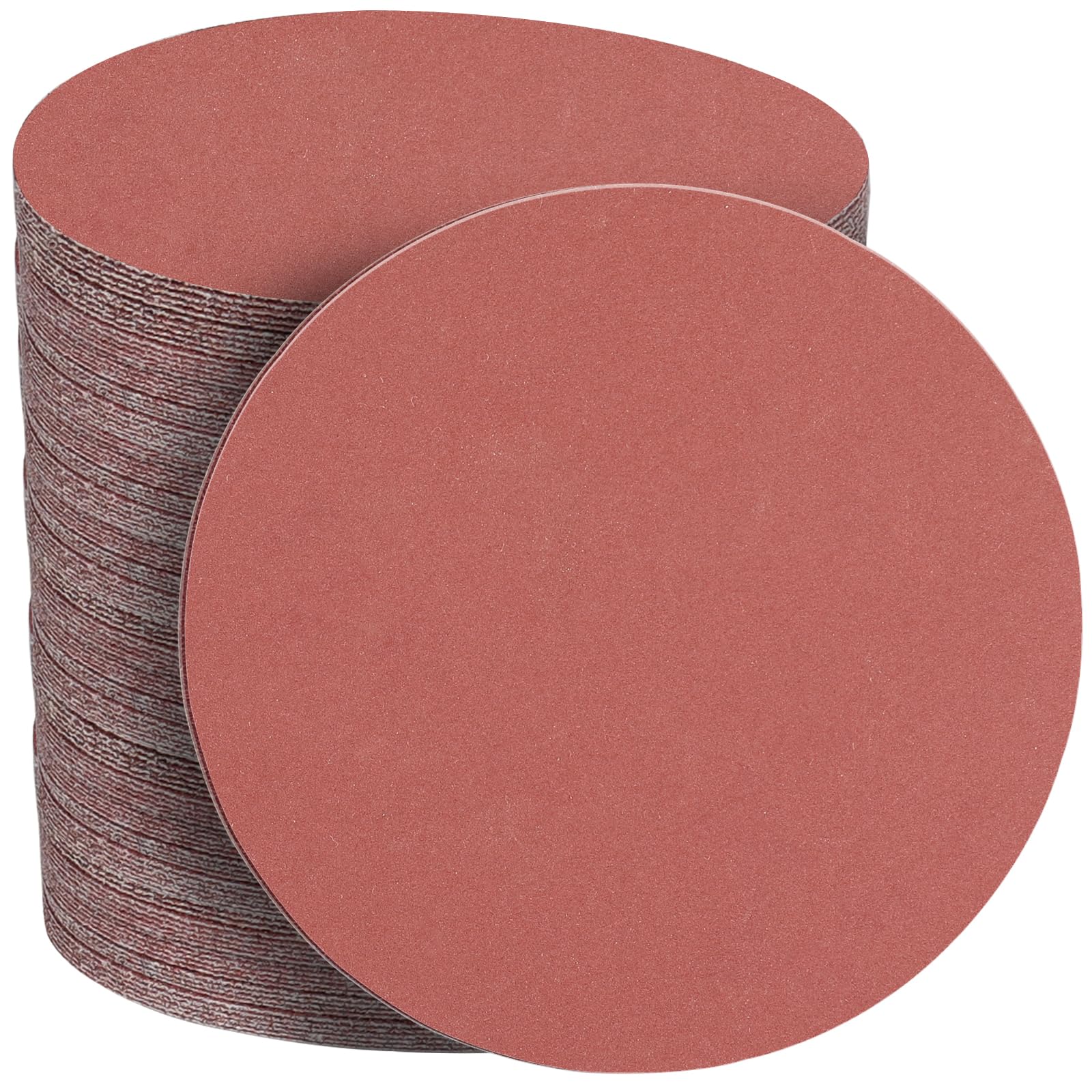 STEBRUAM 50pcs 150mm Sanding Discs,1000 Grit No Holes Hook and Loop Backing Pads for 6 inch Random Orbital Sander Pads All Oscillating Tools