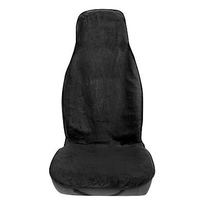 PIC AUTO Waterproof Seat Cover Protector for After Workouts, Beach, Dog Park, Machine Washable, Easy On and Off Black