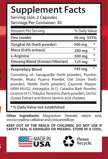 Amazon.com: pills for men that work - GET HARD - FOR MEN ONLY - maca ...