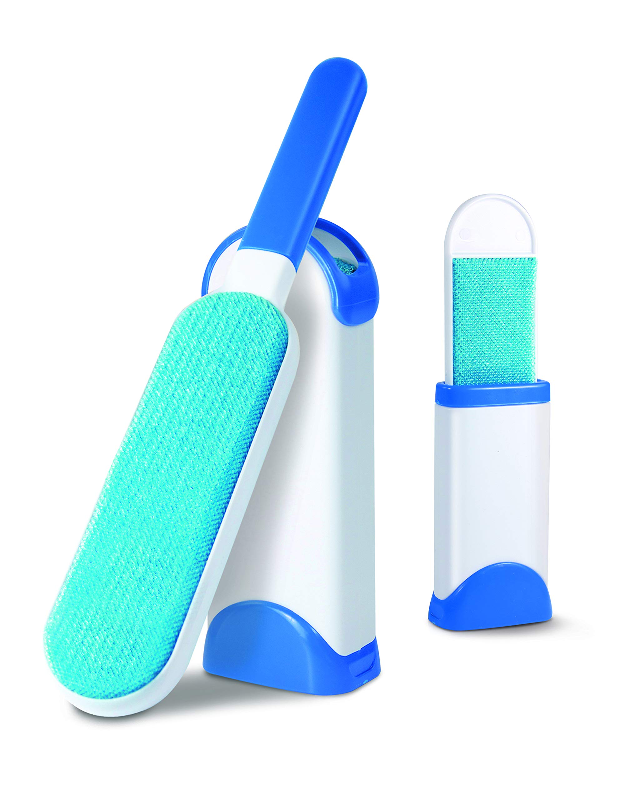 2 x Large + Small Pet Dog and Cat Remover Brushes