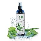 Aloe Vera Gel - 99.75% Organic, 12 oz Great for Face, Hair, Acne, Sunburn, Bug Bites, Rashes, Eczema