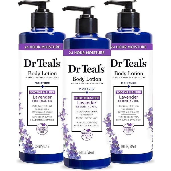 Amazon.com : Dr Teal's Sleep Body Lotion, 24-Hour Moisture, with
