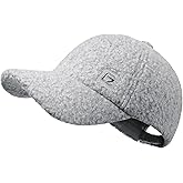GADIEMKENSD Sherpa Fleece Winter Baseball Cap, Unstructured, Warm, Solid Color, Unisex
