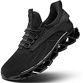 Men's Fashion Sneakers Slip on Walking Running Shoes Blade Tennis Casual Comfort Non Slip Work Sport Athletic Trainer