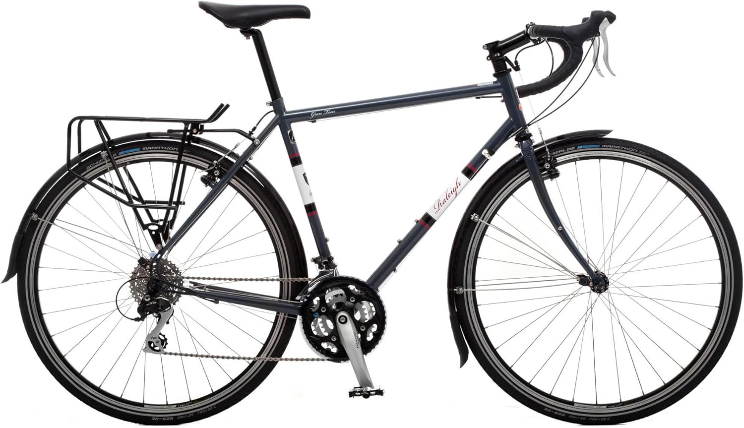 Raleigh Gran Tour 24 Speed Reynolds 520 ChromeMoly Road Bike 55cm