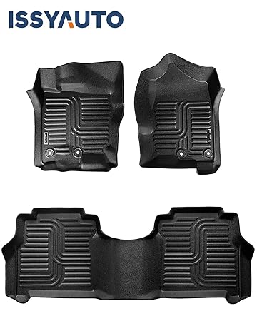 All Weather Floor Mats For 2017 2019 Nissan Titan Crew Cab 2016 2019 Nissan Titan Xd Crew Cab Floor Mat Liners