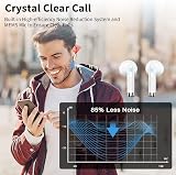 Drsaec Wireless Earbuds Bluetooth 5.4 4 ENC Mic 56H Noise Cancelling IPX7 view 4
