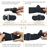 LiteTour 6 Set 25mm 1inch Buckles Clips Tri-Glide Slides Flat Side Release view 6