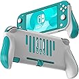 Grip for Nintendo Switch Lite, JUSPRO Ergonomic Comfort Handheld Protective Gaming Case Portable Cover Accessories Compatible with Nintendo Switch Lite