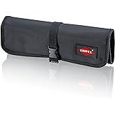 KNIPEX Tools 00 19 56 LE 4 Pocket Roll-up Tool Bag, Empty, 11"