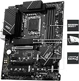 MSI PRO Z790-P WiFi DDR4 LGA 1700 12th 13th Gen Intel PCIe 5.0 Motherboard view 3