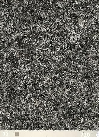 Nadelfilz-Teppich in der Farbe grau | Nadelvlies-Auslegeware in der Breite 2m x Länge 4,0m | Filz-Bodenbelag als Meterware er