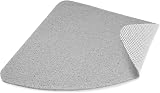 Dikots Corner Shower Mat 60x60 cm Non Slip Grey Loofah PVC