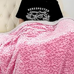 MACEVIA Sharpa Fleece Throw Blanket for Couch Fuzzy