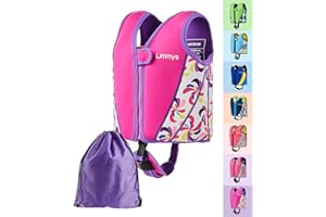 Limmys Premium Toddler Swim Vest - Toddler floaties, and Buoyancy Swimming Aid - Modern Design Swimming Vest for Boys, Girls and Babies - Drawstring Bag Included