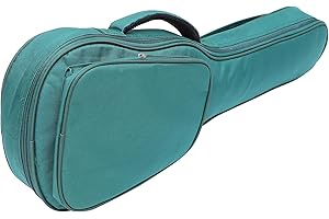 BESPORTBLE Padded 26/27-inch Ukulele Case with Thickened Canvas, 4-string Acoustic Instrument Bag for Travel