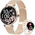 Fitoncloud Smart Watches for Women, 1.19" HD Fitness Tracker Smartwatch with BP/HRMonitor, Bluetooth 5.2 Answer/Make Calls Smart Watch for Android/iOS Phones, IP68 Waterproof Fitness Watches