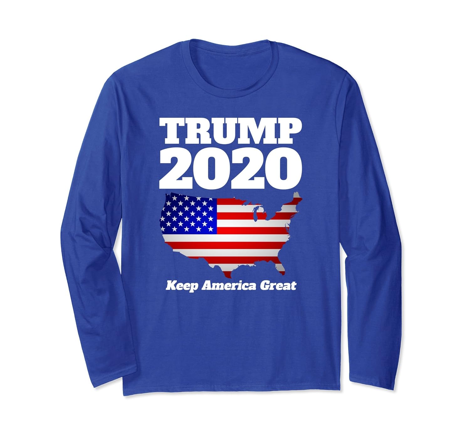 Trump 2020 Shirt Keep America Great Trump 2020 Flag T-Shirt-anz