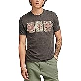 Lucky Brand Mens Poker Cards Tee