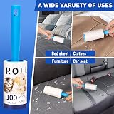 Lychico Lint Rollers Pet Hair Remover 600 Sheets 3 Handles 6 Extra Sheets view 7