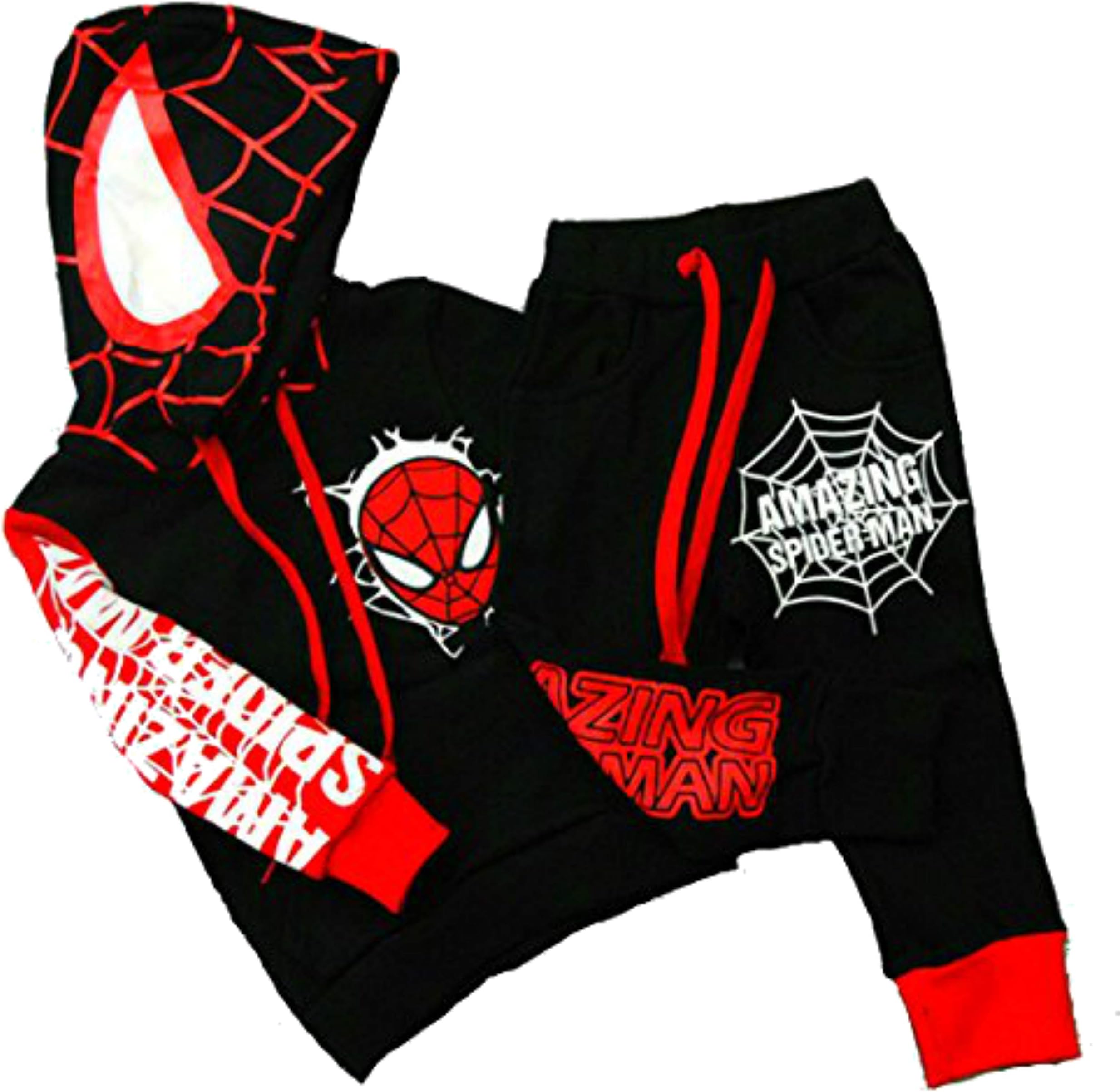 Hoodie and Pants Superhero Set