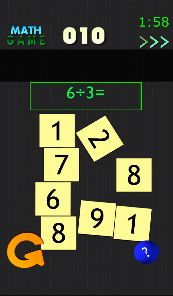 The Math Game Division Appstore for Android