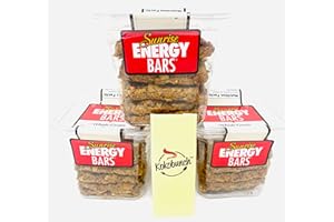 Universal Bakery Whole Grain Sunrise Energy Fruits And Nuts Bars Bundled With Kokobunch Kit 3-10oz PACK