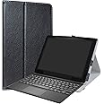 Dell Latitude 5285 Case,LiuShan PU Leather Folio Carring Cover for 12.3" Dell Latitude 5285 (12.3 Inch HD IPS Touch) 2-in-1 Laptop,Black
