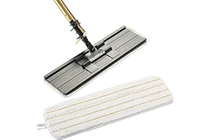 3M Easy Shine Applicator Pad, White With Yellow Stripes, 18"