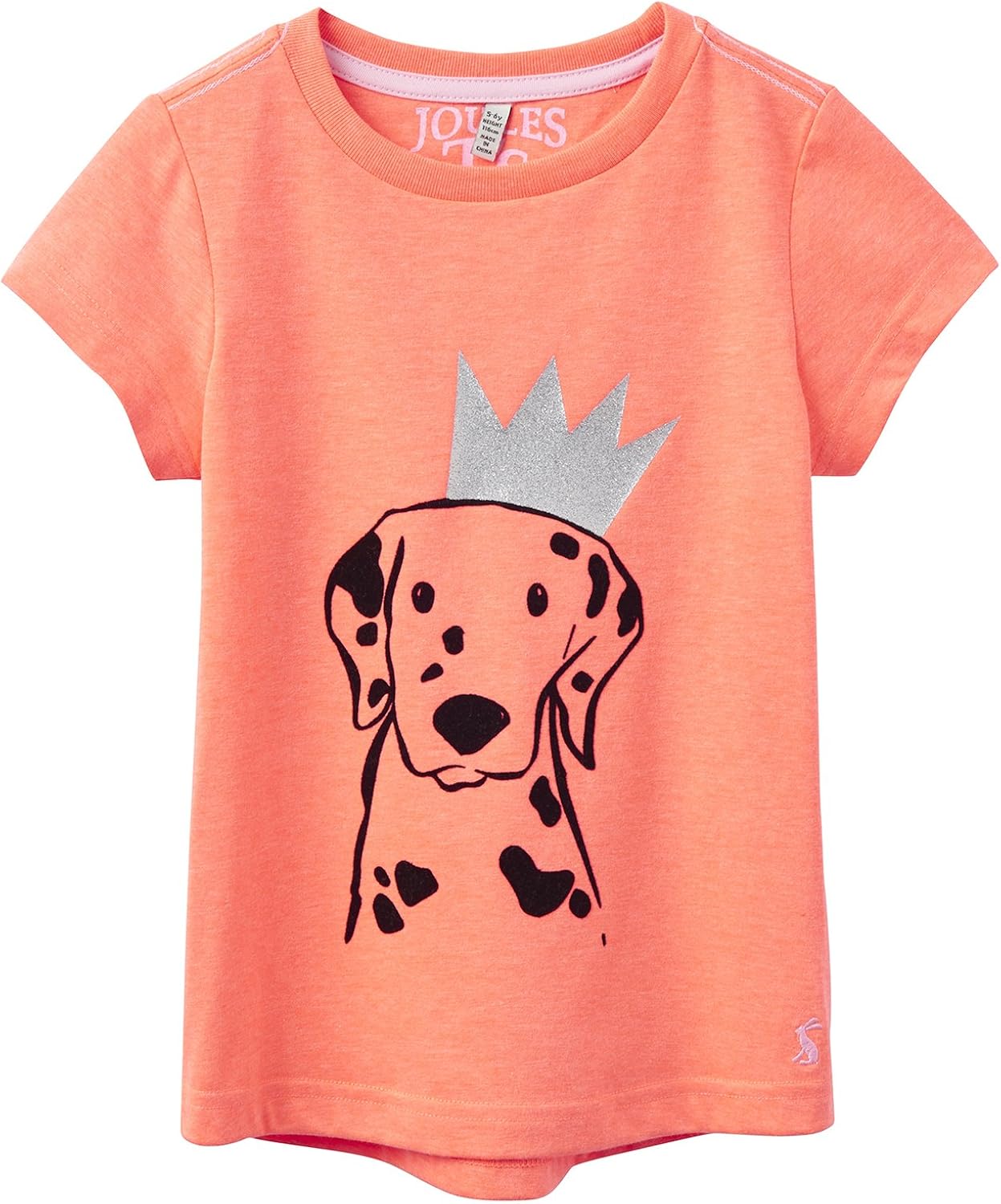 Joules Tom Joule TShirt Dalmatiner, Hellorange, 110/116 TShirts