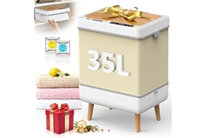 FLSEPAMB Towel Warmer for Bathroom, Home Spa & Outdoor, 35L Large Foldable Hot Towel Warmer Bucket, Fast Heating Towel Dryer & Heater, ETL Certified, House Warming Gifts New Home, Parents & Baby