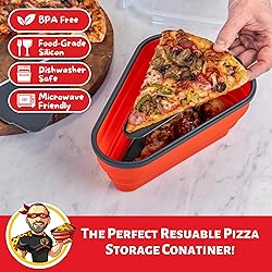 PIZZA PACK The Perfect Reusable Pizza Storage with
