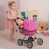 Molly Dolly My First Dolls Pram Adjustable Toy Pram 2-5 Years view 4