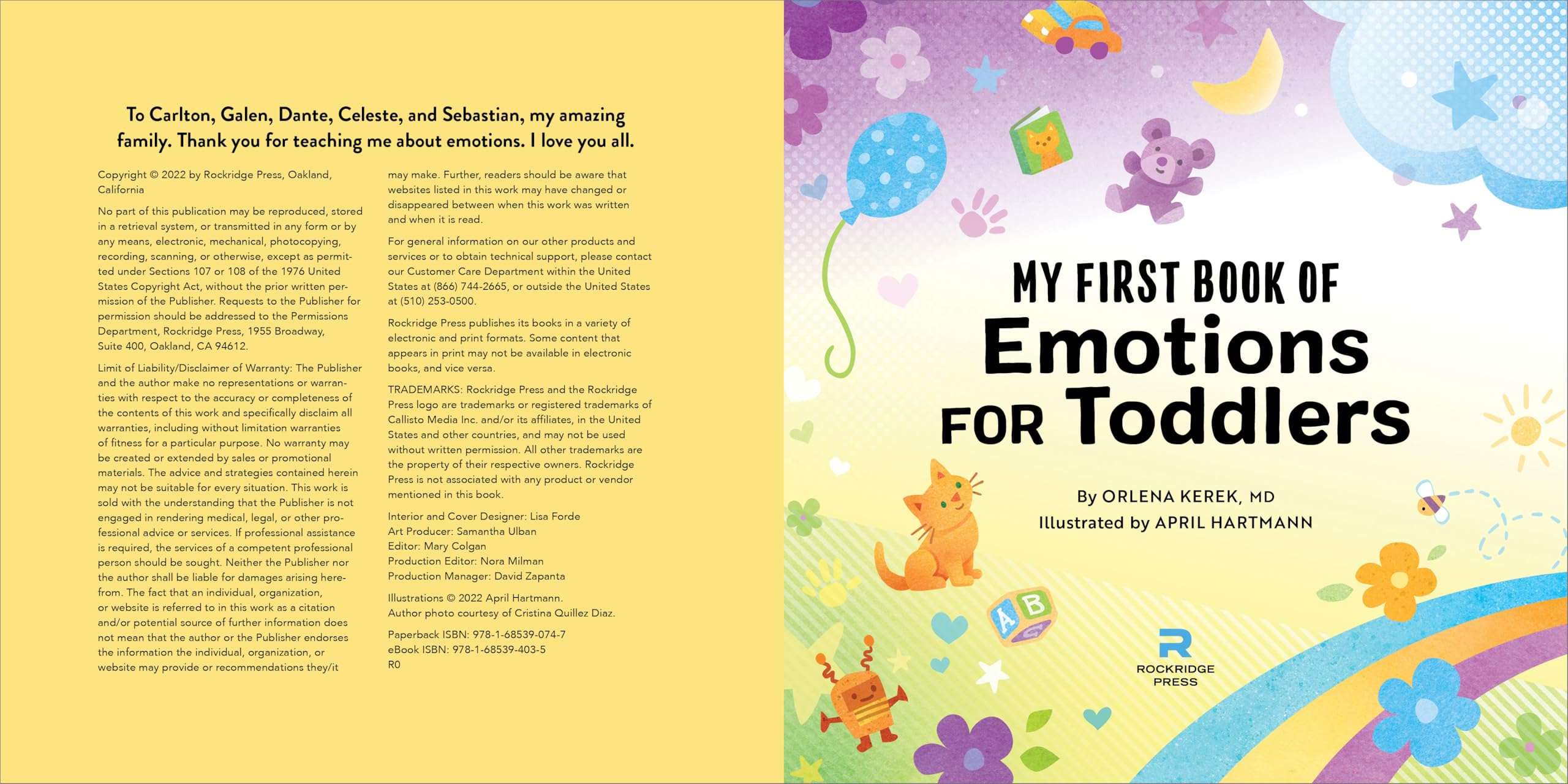 My First Book of Emotions for Toddlers