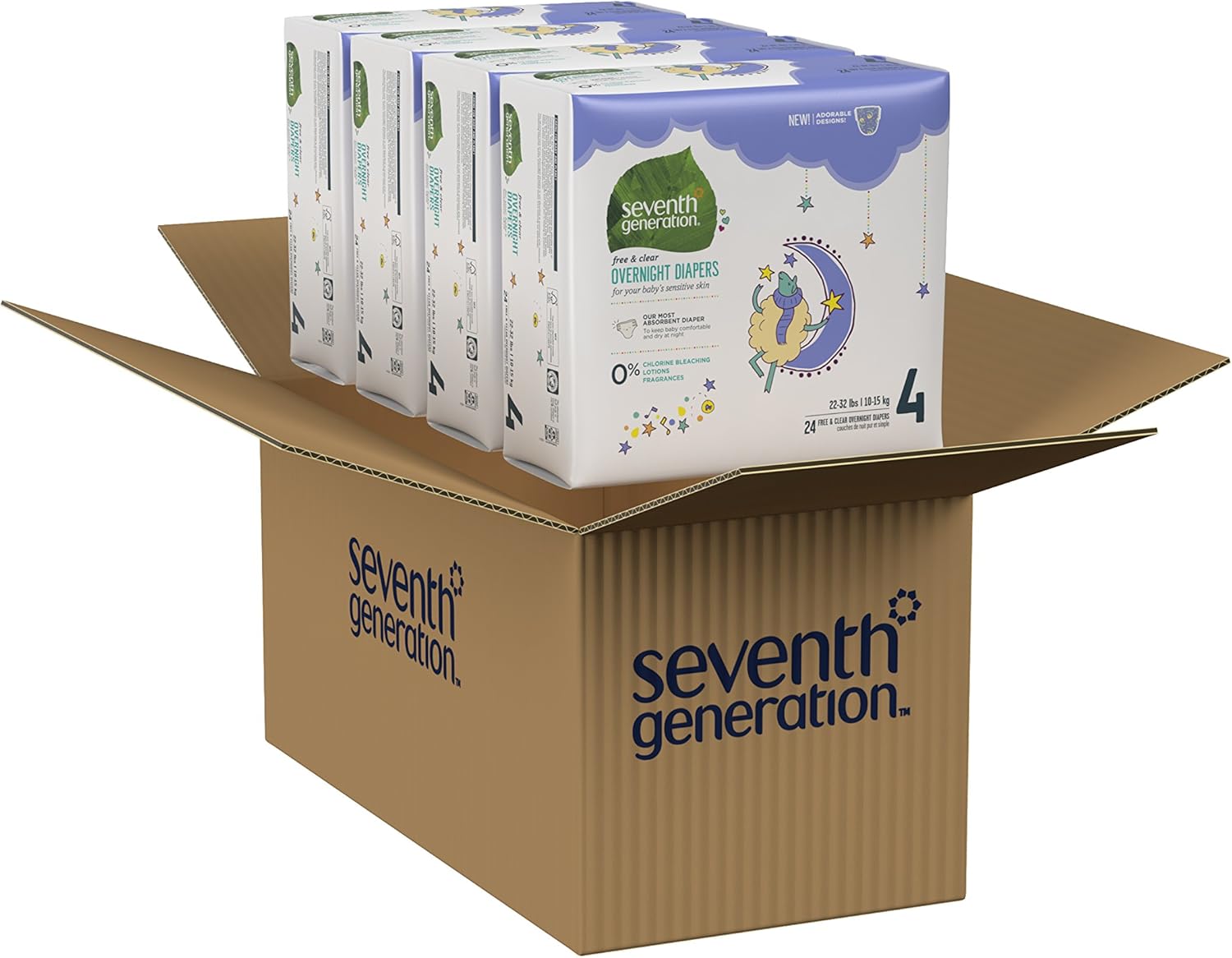 seventh generation overnight diapers