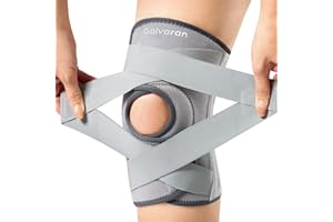 Galvaran Knee Brace for Men & Women - ACL, MCL, Meniscus Tear Support & Arthritis Pain Relief - Stabilizing Knee Braces Support with Side Stabilizers & Patella Gel Pad