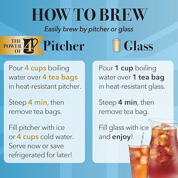 TWININGS NEW LEMON BLACK ICED TEA, 72 DELICIOUSLY UNSWEETENED TEA BAGS, MAKES 18 PITCHERS OR 144 SERVINGS, CAFFEINATED, 72 COUNT (PACK OF 1)