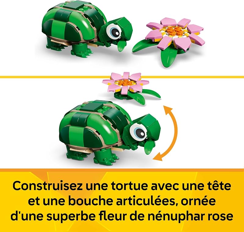Creator 3-en-1 La Tortue et la Fleur de nénuphar 31377