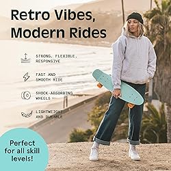 Retrospec Quip Mini Cruiser Adult Skateboard