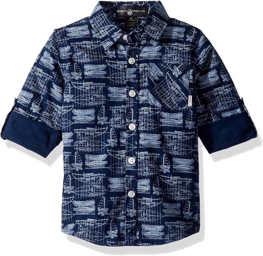 beverly hills polo club slim fit dress shirts