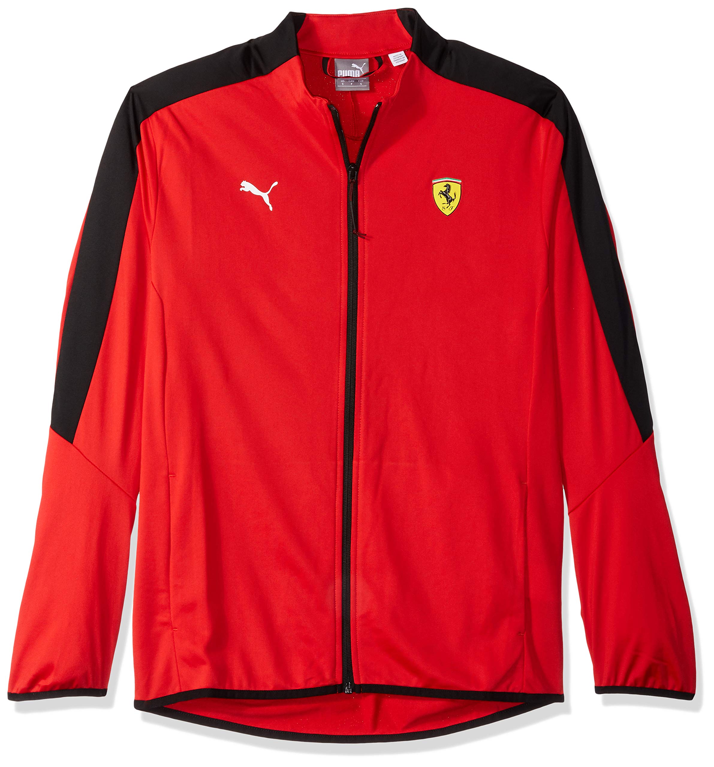 puma men's scuderia ferrari t7 track jacket