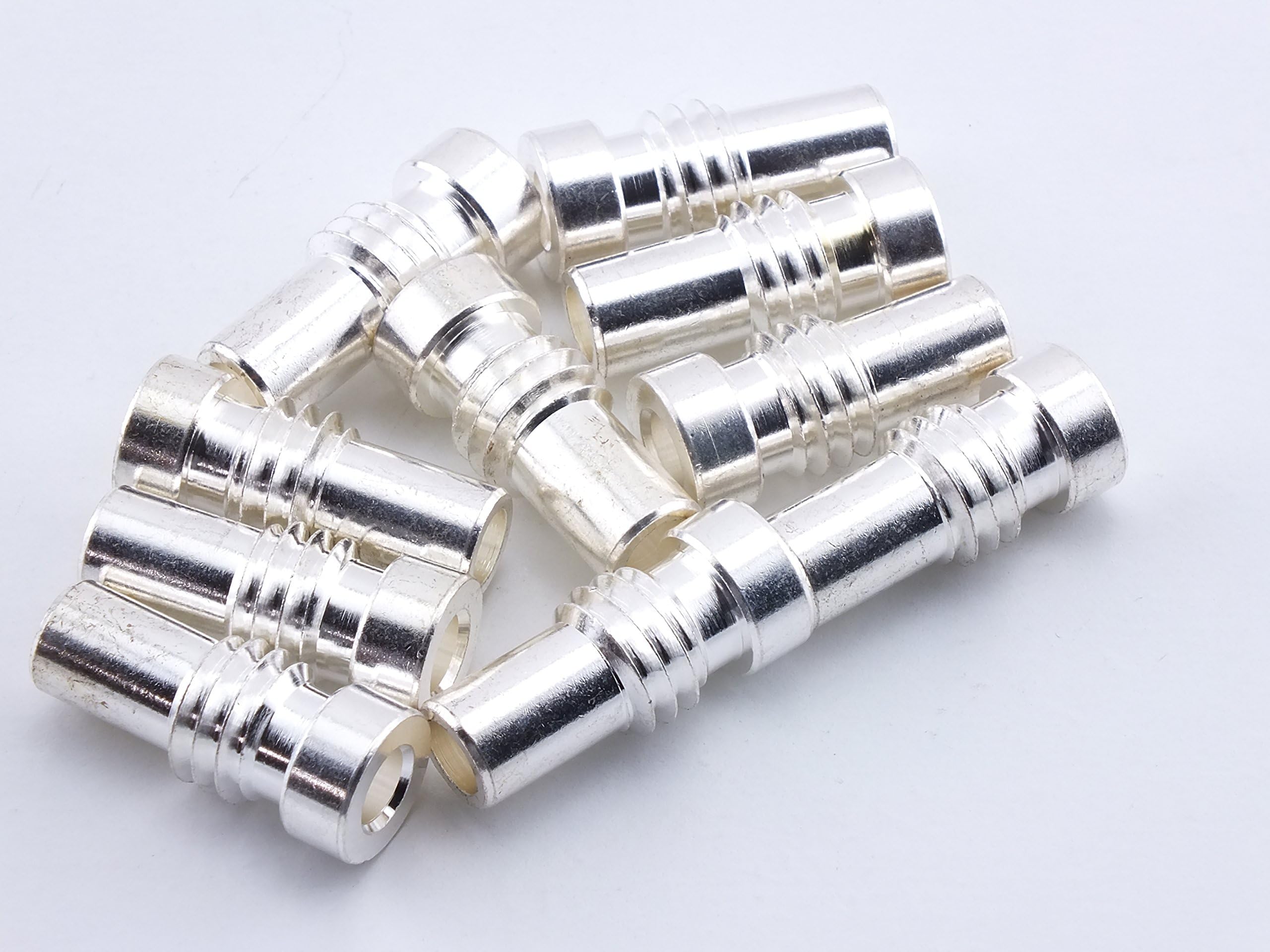 UG-176 Silver Plated Reducers for RG-8X and RG-59 to fit into PL-259 10-Pack OPEK AT-7507BS