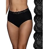 Vanity Fair Women’s Flattering Lace Panties: Lightweight & Silky with Superior Stretch